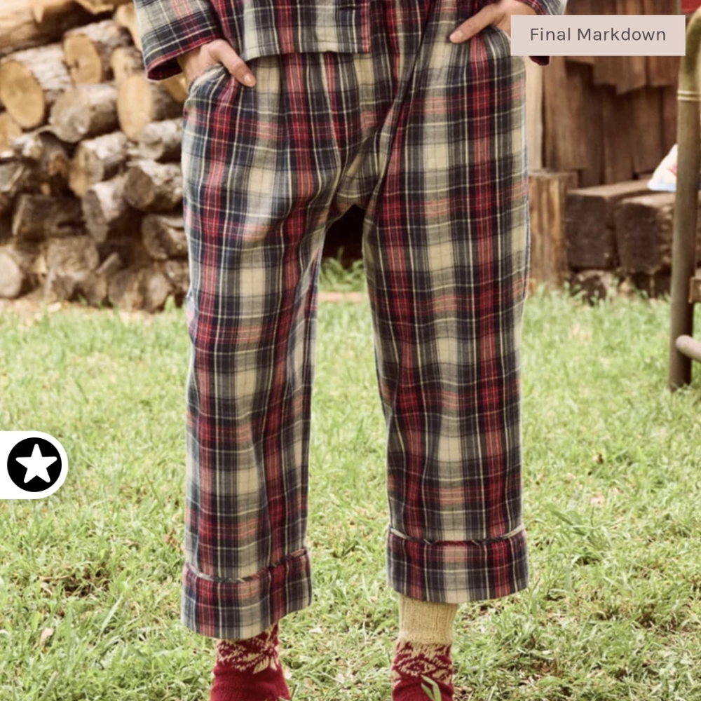 NWT, THE GREAT. The Pajama Pant, size 1
